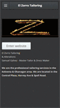 Mobile Screenshot of elzorrotailoring.com